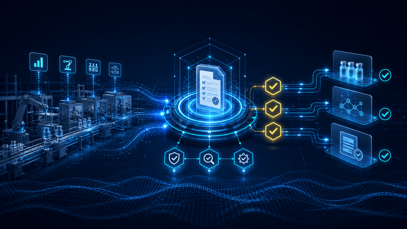 Applying Pharma 4.0 and GMP to Manufacturing Processes