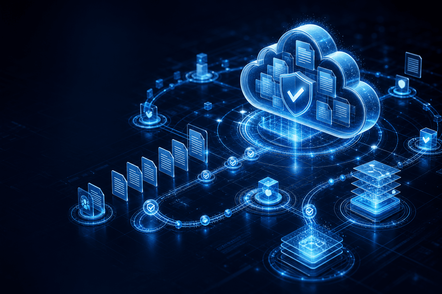 Cloud Content Management with Automated GxP Compliance Built In cover