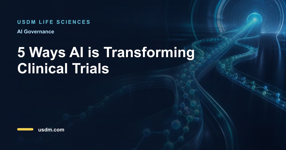5 Ways AI is Transforming Clinical Trials | USDM Blog