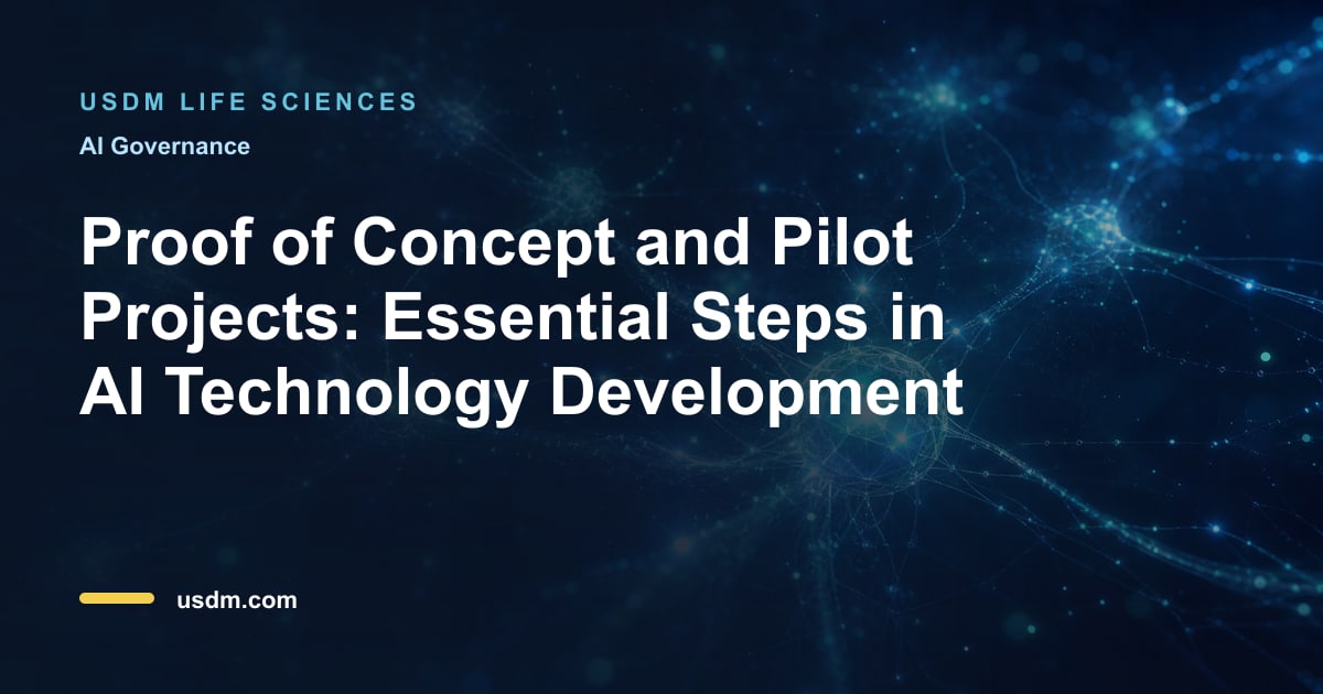 Technology Pilot Project Example Proof of Concept and Pilot Projects: Essential Steps in AI Technology ...